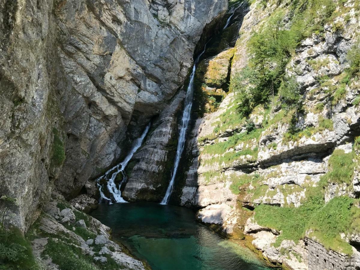 Planinski Dom Savica Bohinj Eksteriør bilde